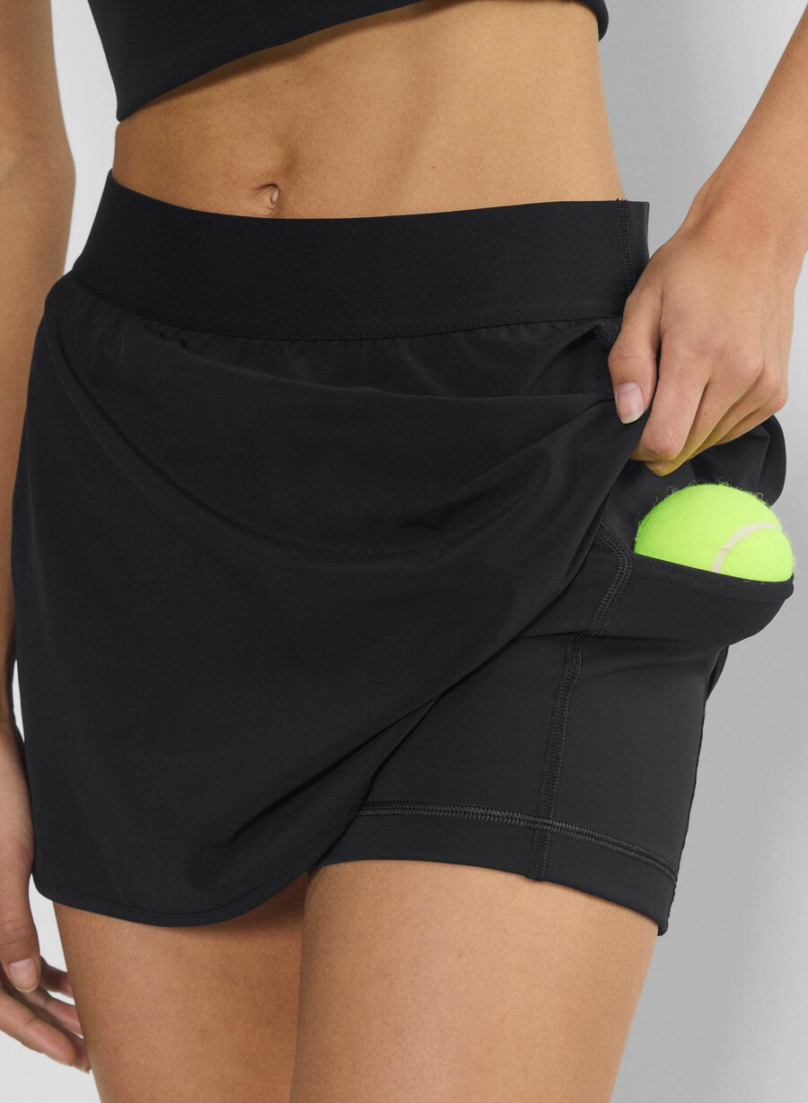 movetech challenger micro skirt black