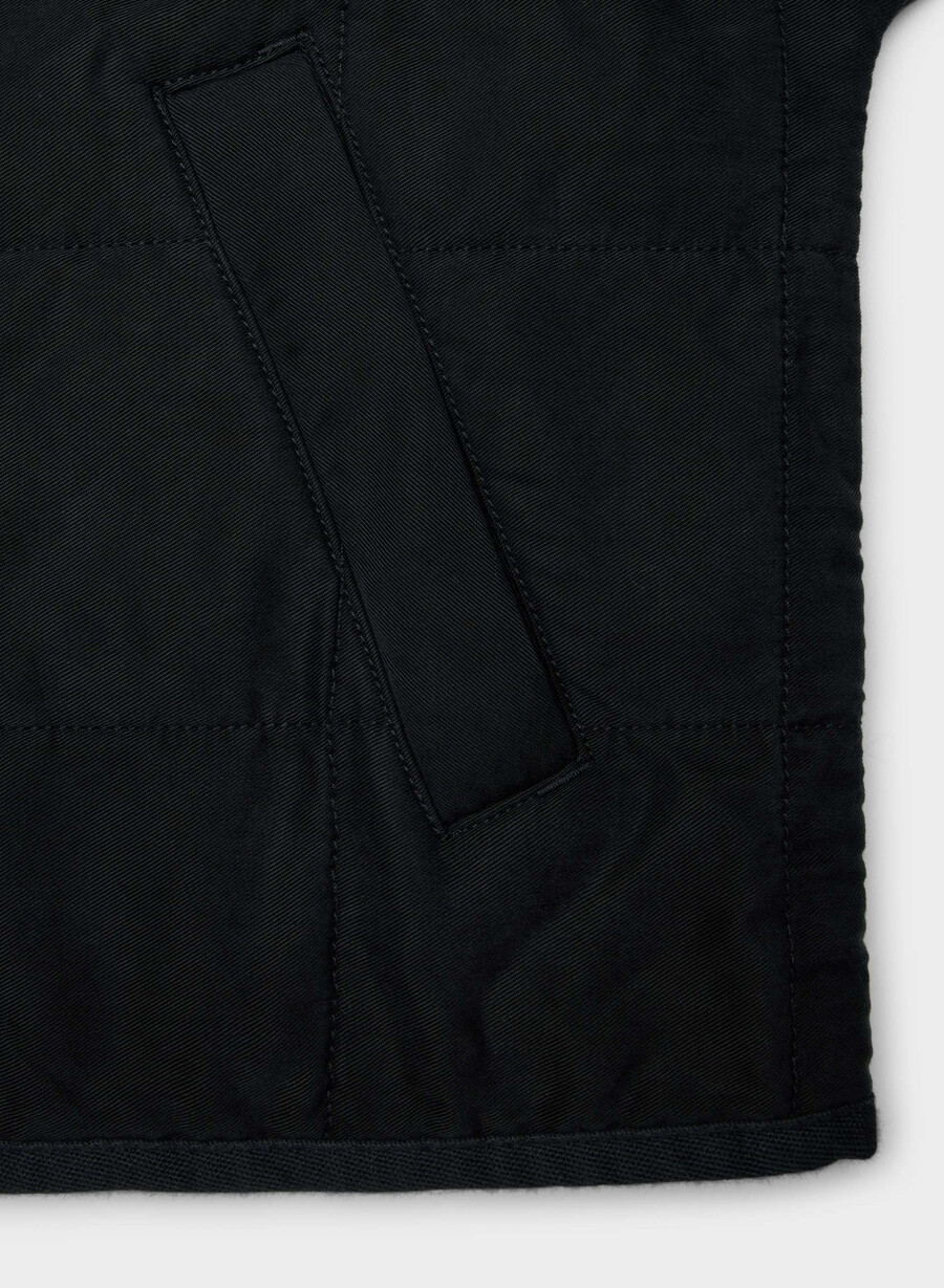 remote jacket sun-faded black