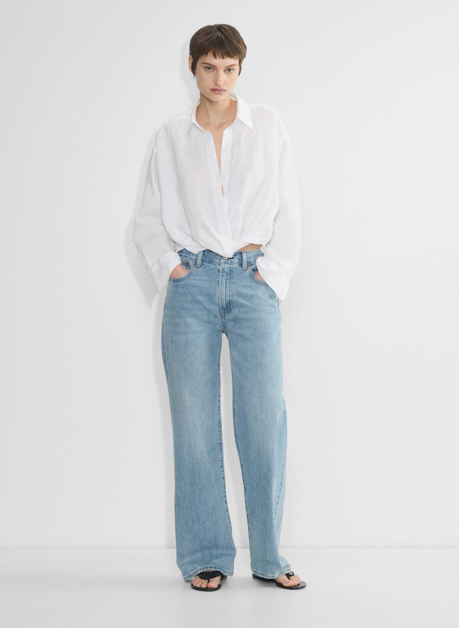 portofino linen shirt white
