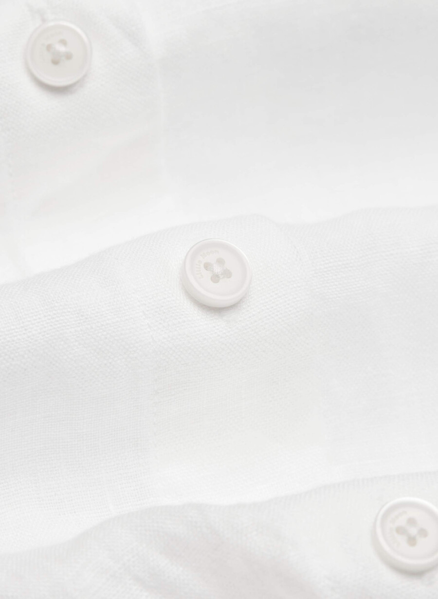 portofino linen shirt white