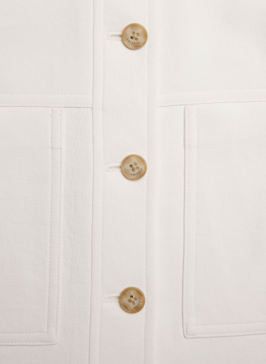 little cropped jacket - crepette light birch