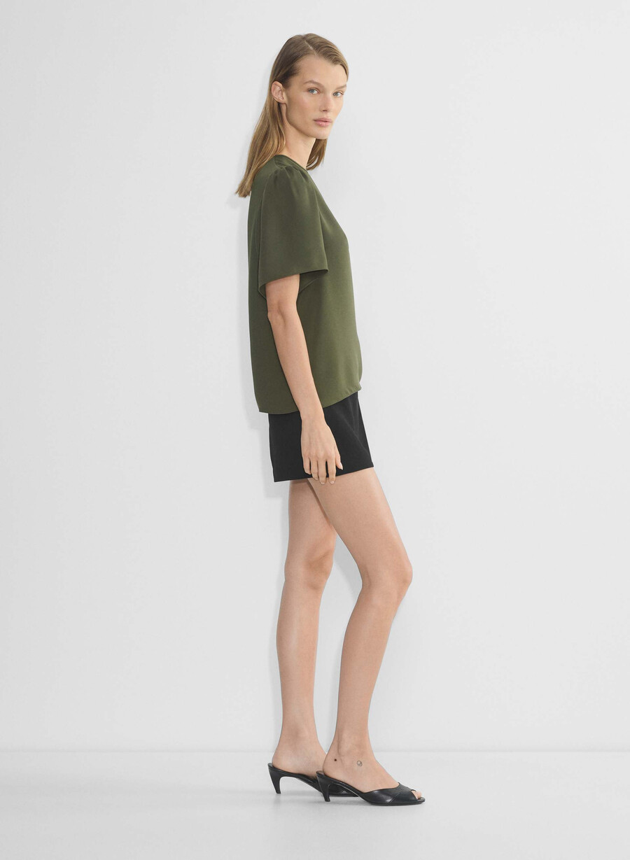 matilda blouse dark olive