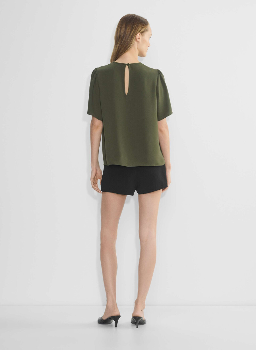 matilda blouse dark olive