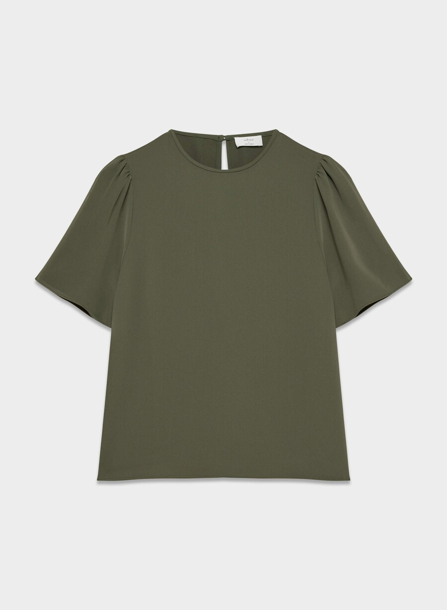 matilda blouse dark olive