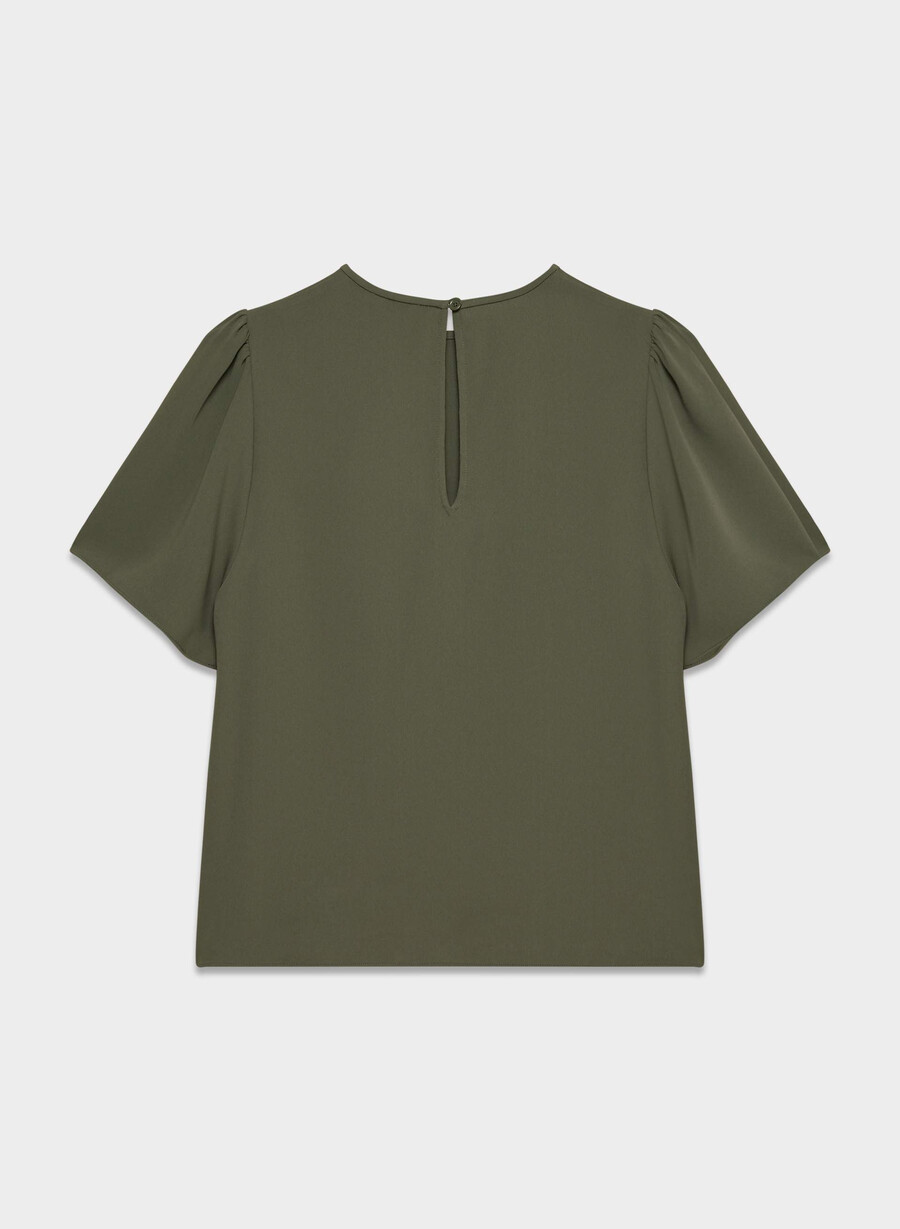 matilda blouse dark olive