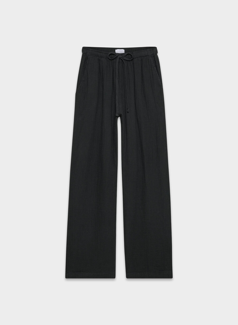 airplush cotton sail pant black