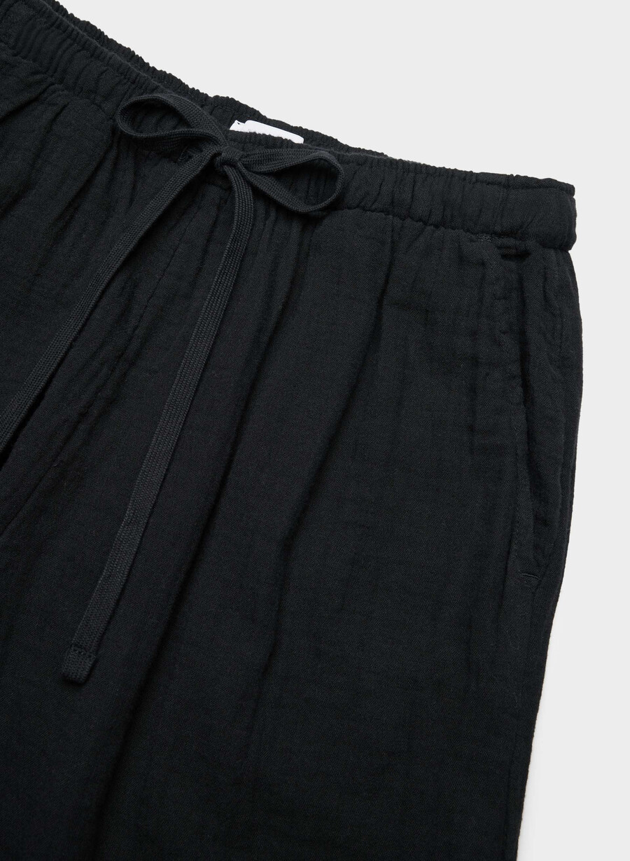 airplush cotton sail pant black