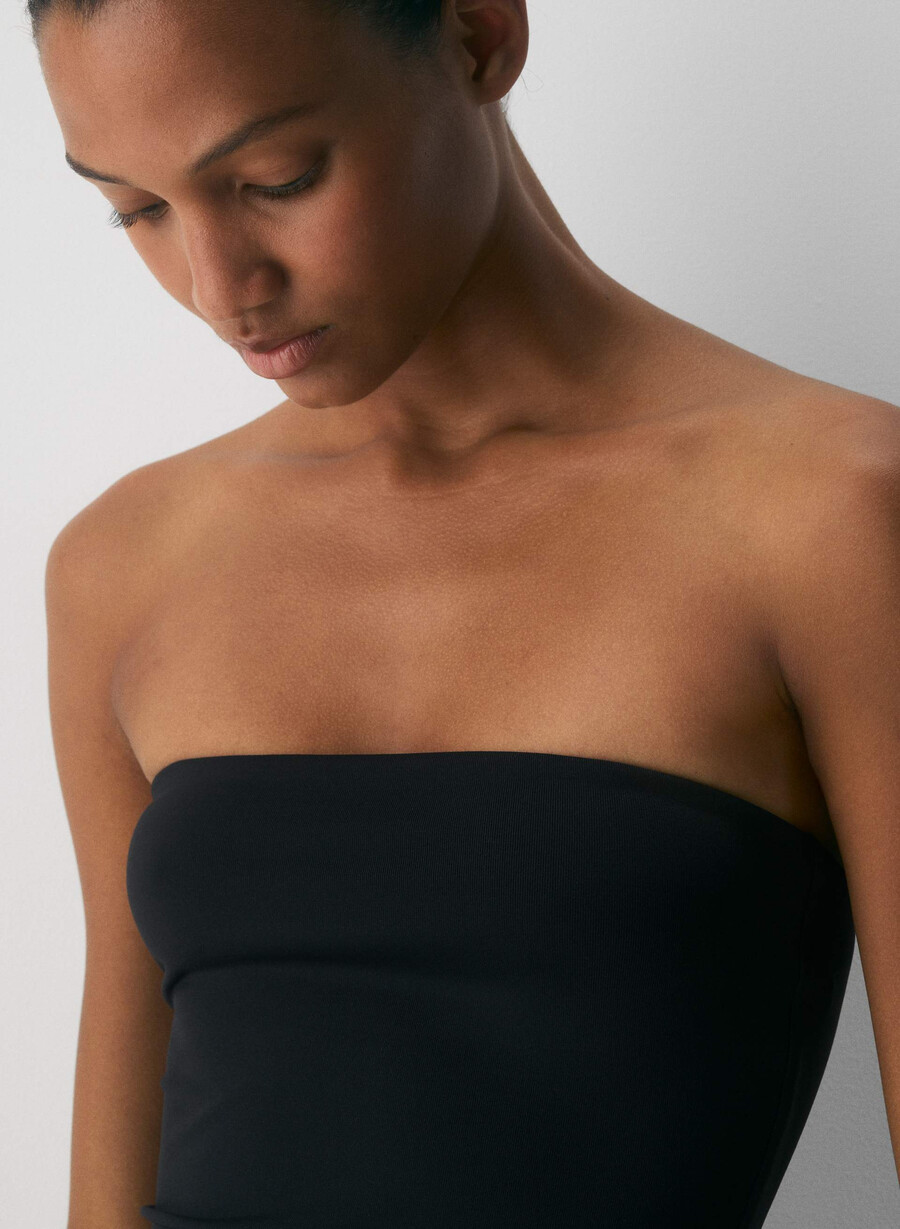 private poplin dress light birchblack