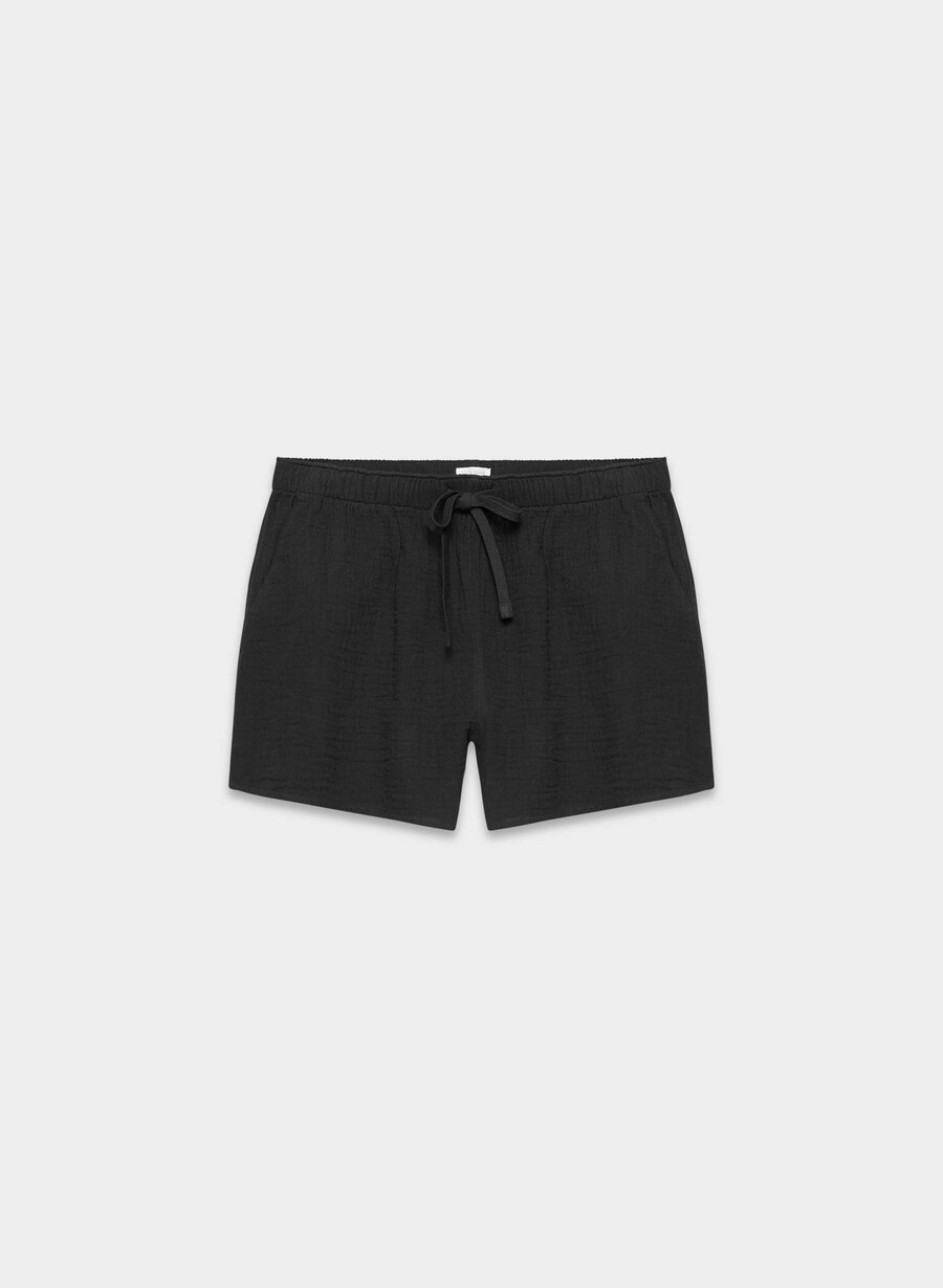 airplush cotton sail short black