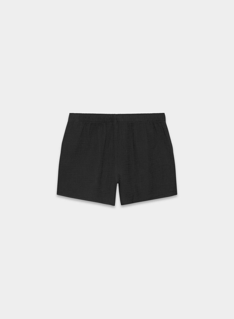 airplush cotton sail short black