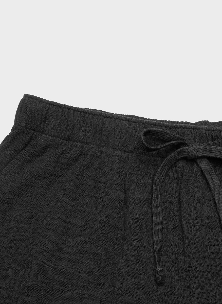 airplush cotton sail short black