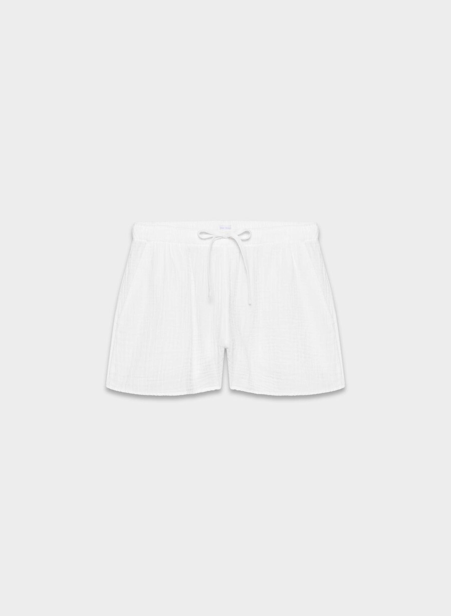airplush cotton sail short white