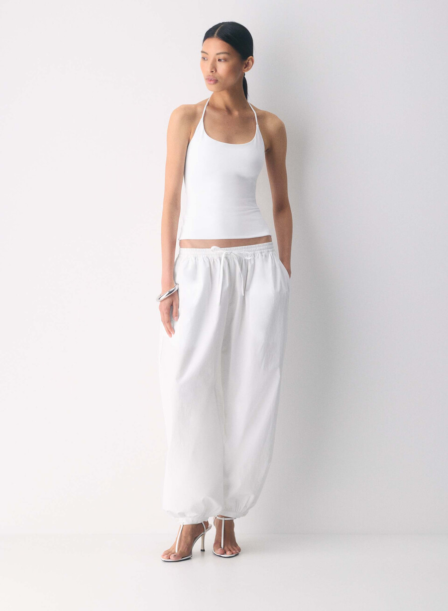 original contour grace halter top bright white