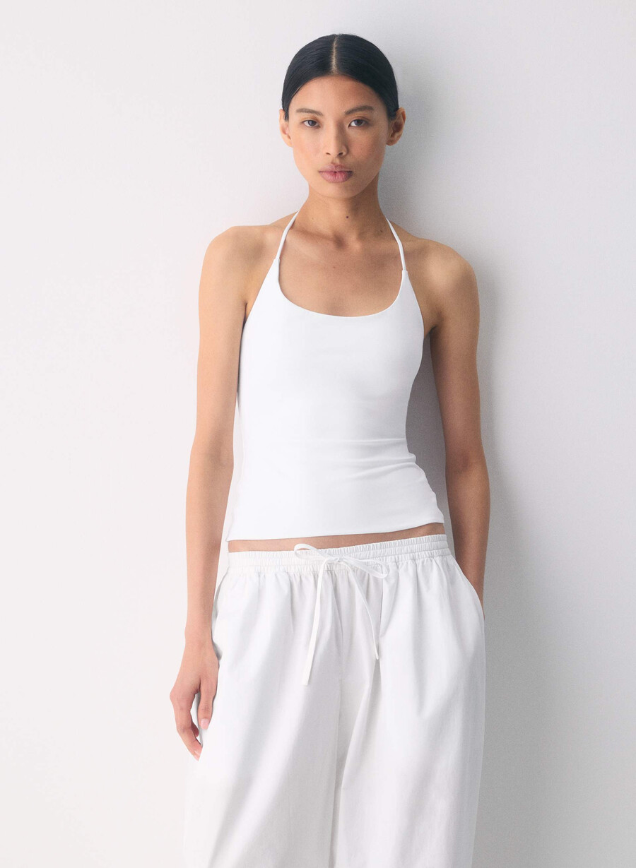 original contour grace halter top bright white