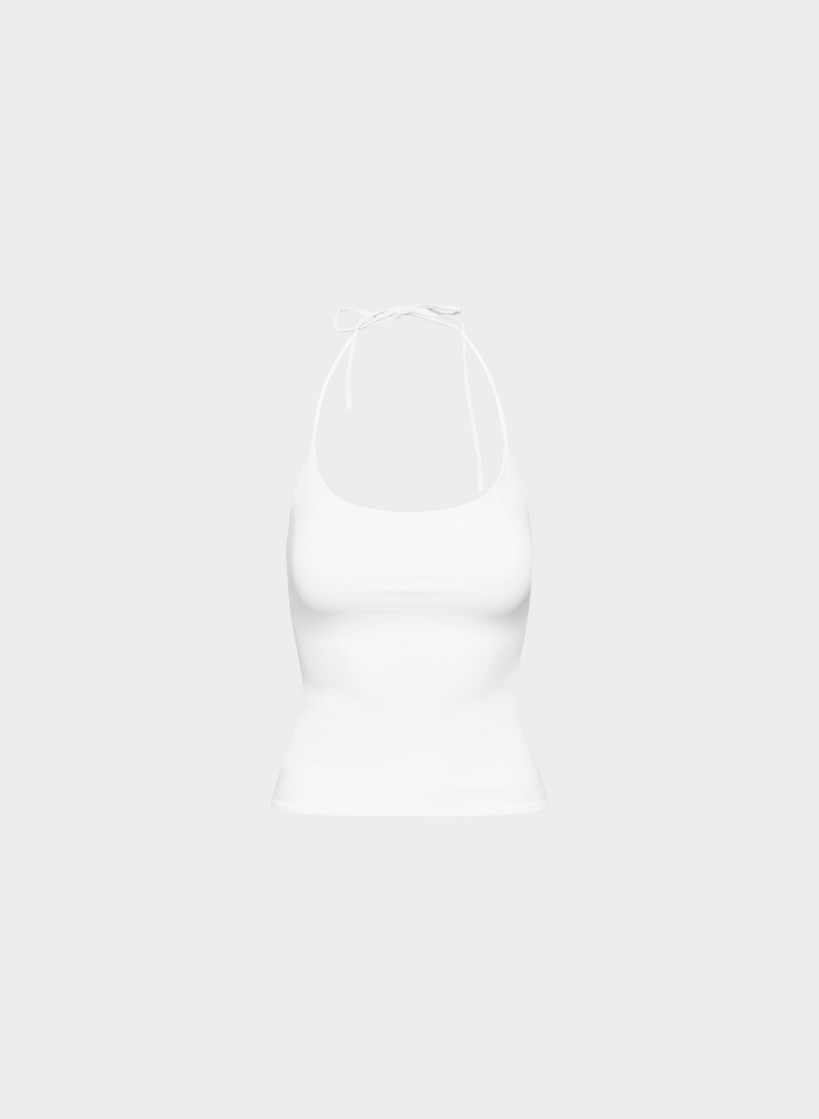 original contour grace halter top bright white