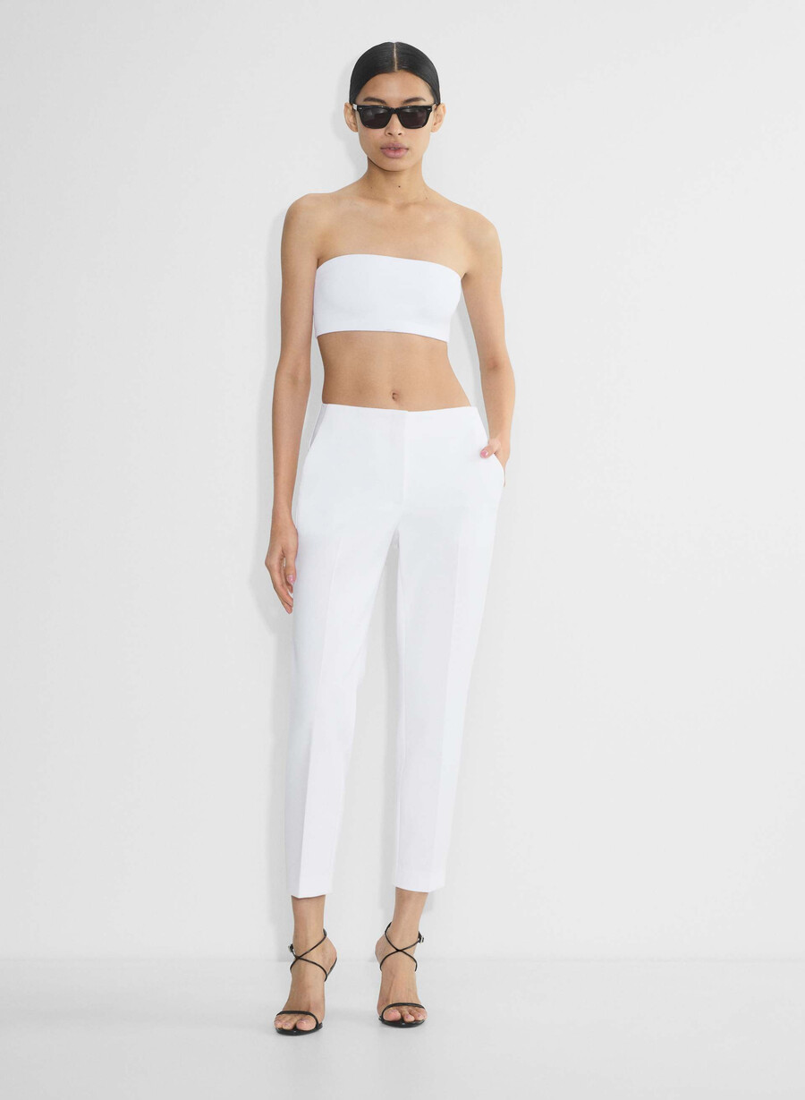 markova pant - ressential white
