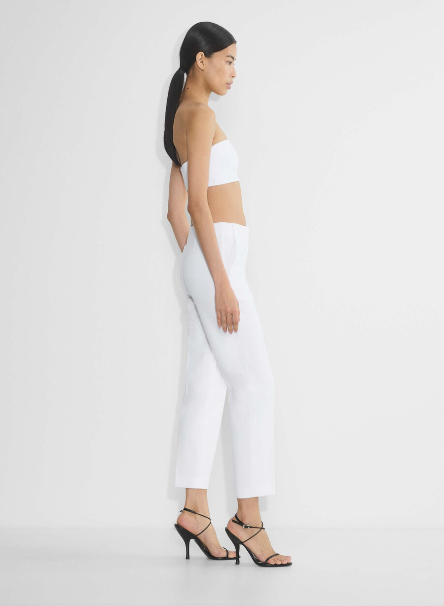markova pant - ressential white