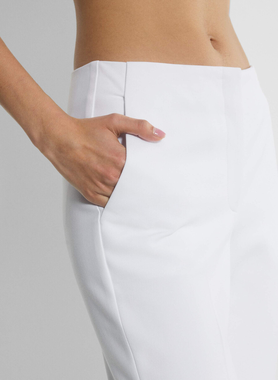 markova pant - ressential white