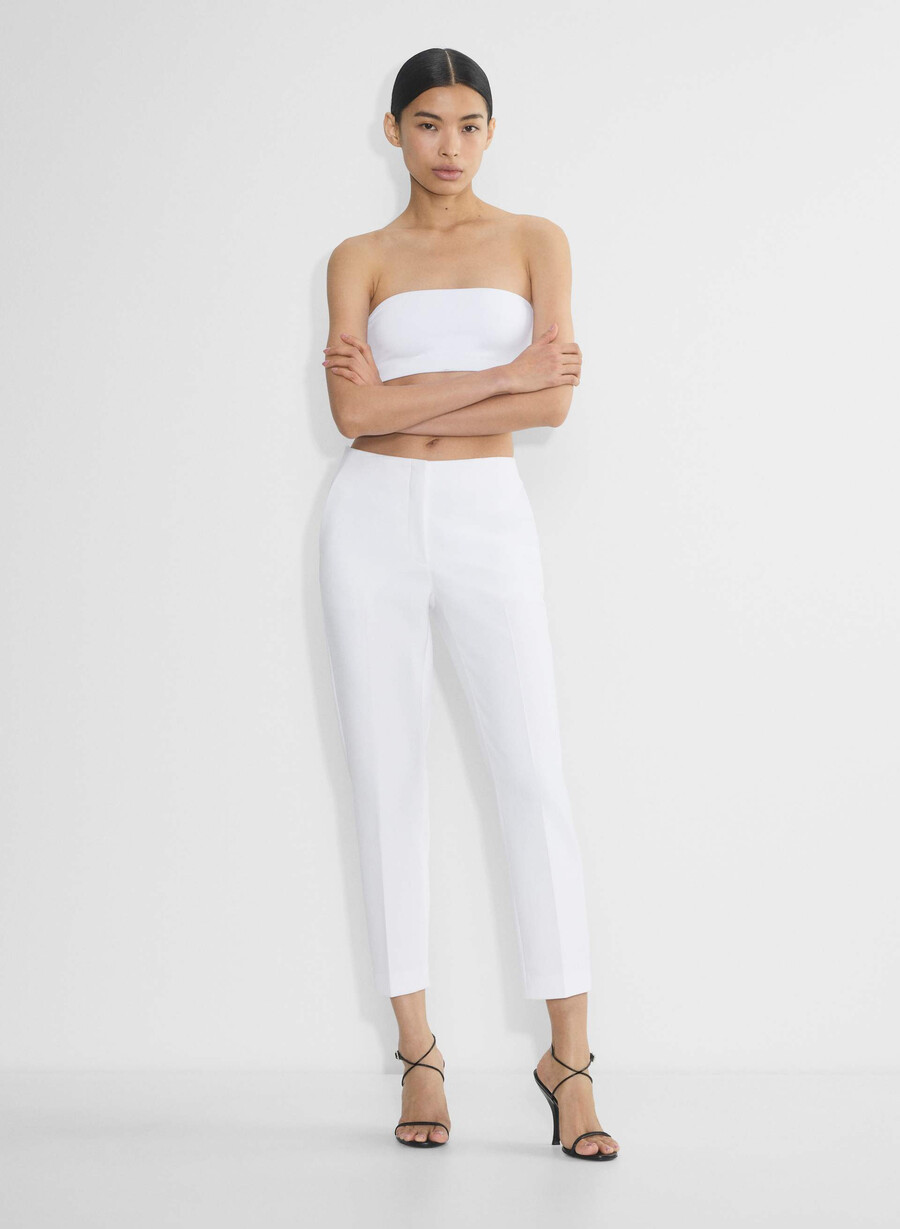 markova pant - ressential white
