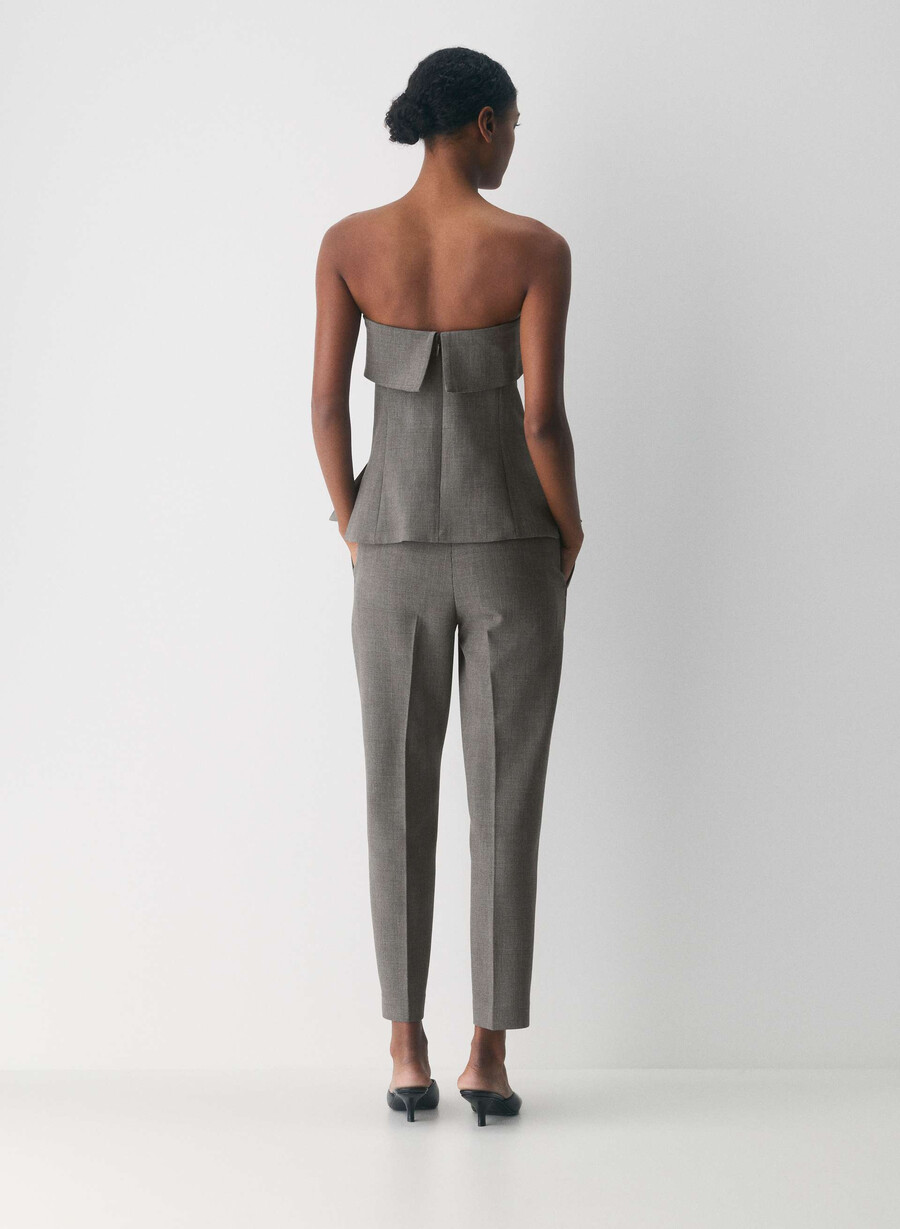 markova pant - ressential eton check h d gr m