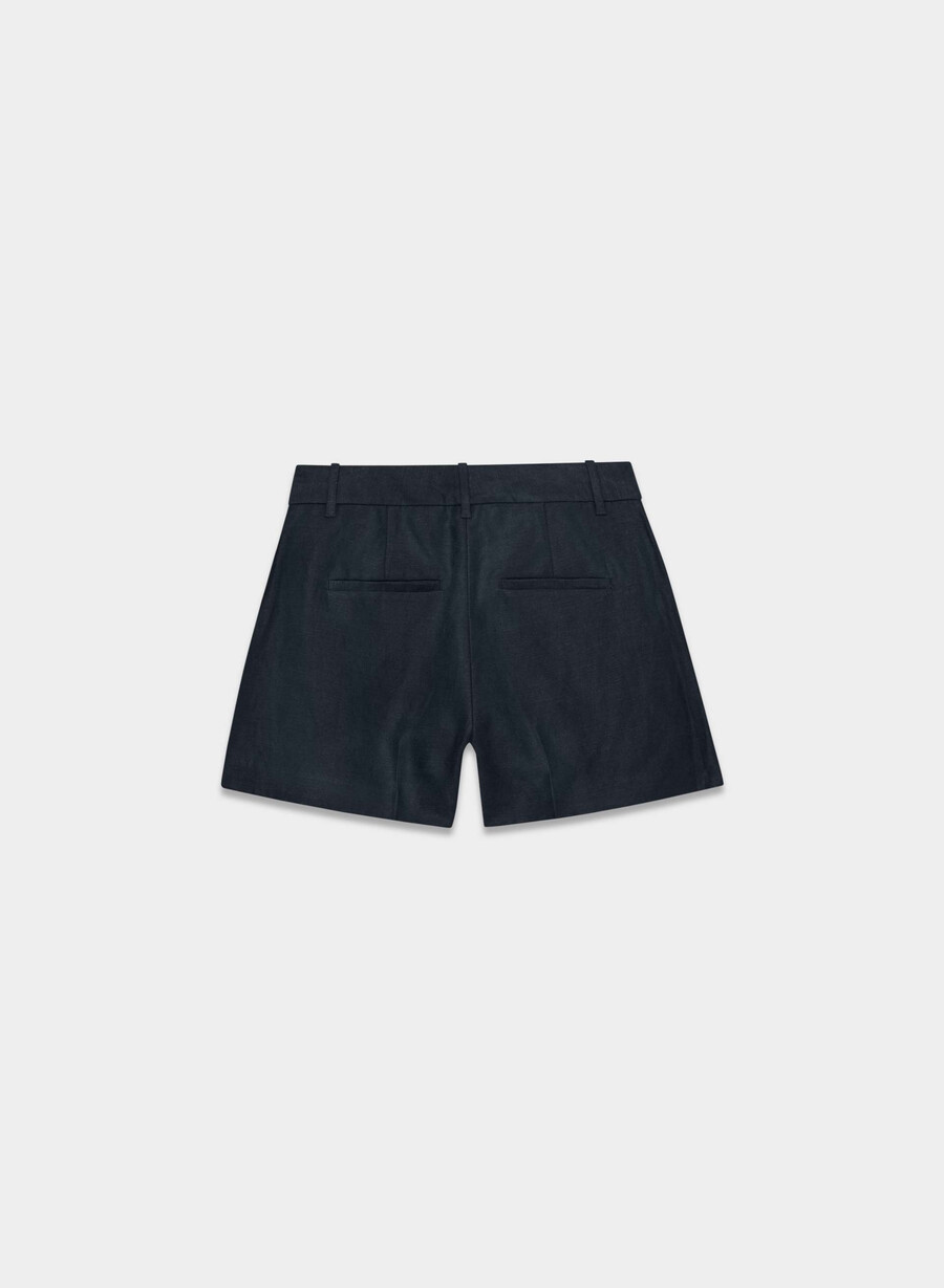 the effortless short curve-fit mini - cruiselinen dark night navy