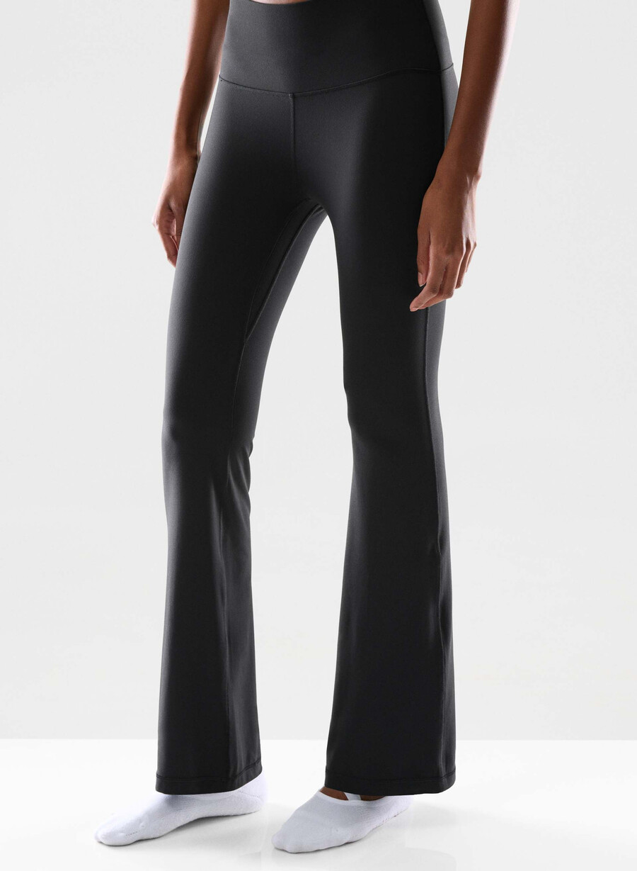 butter cheeky hi-rise flare 30 legging nocturnal blue