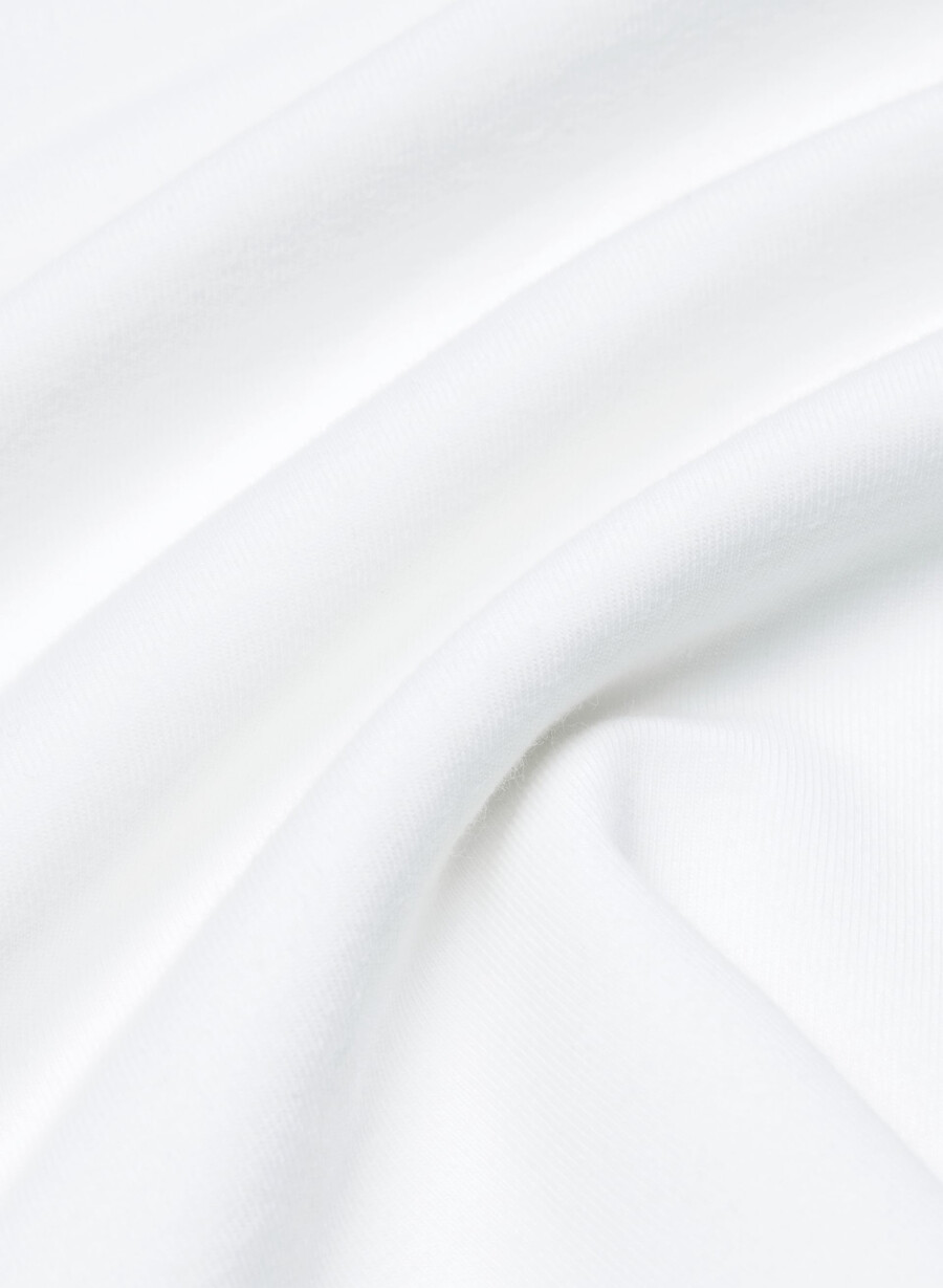 casual contour ravish top white