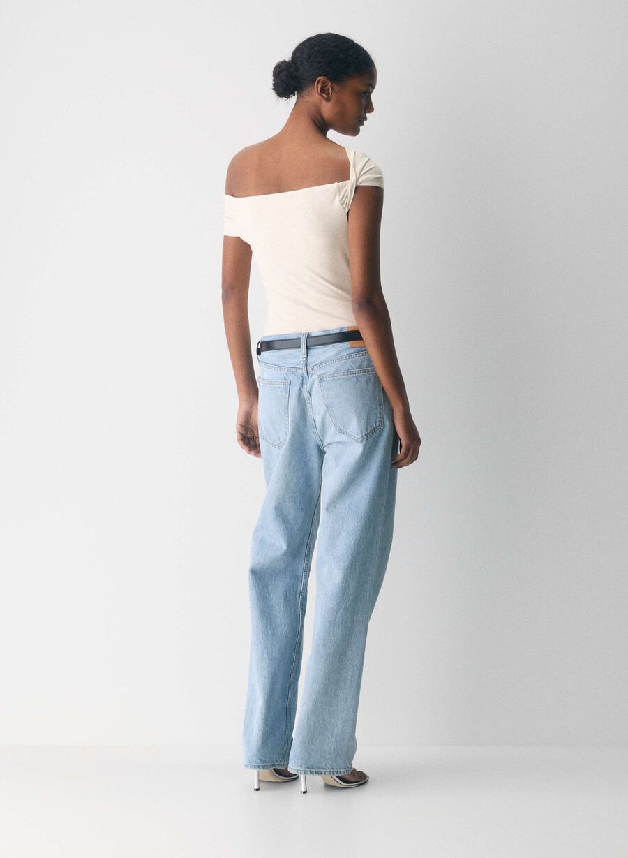 casual contour ravish top heather light oatmea