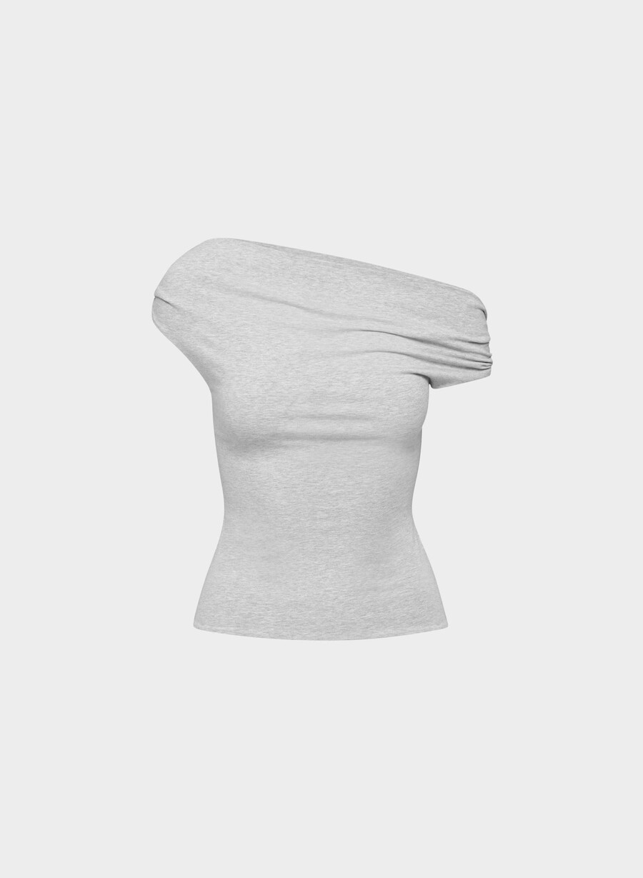 casual contour ravish top heather chrome