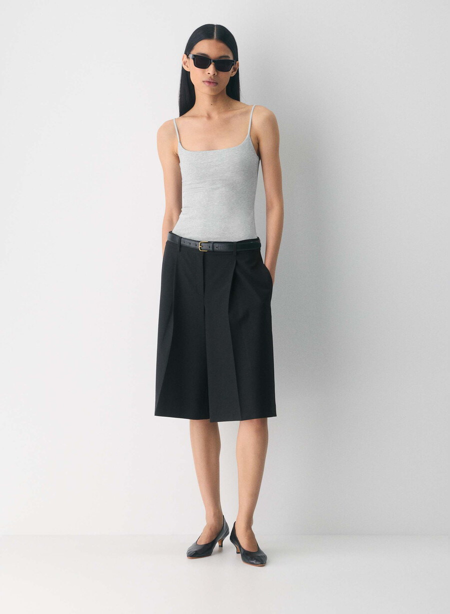 casual contour presence cami tank heather chrome