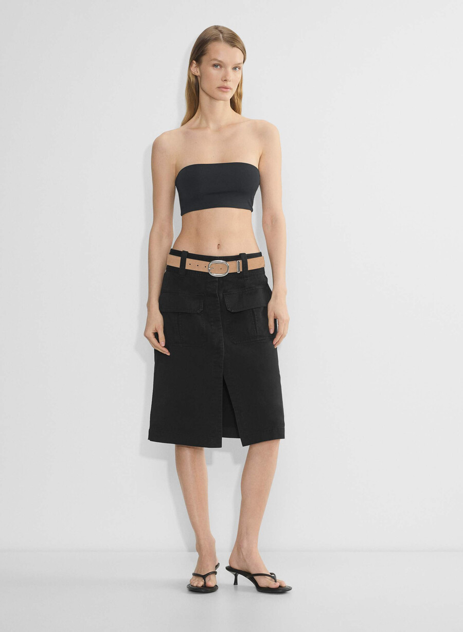 rambler skirt washed black