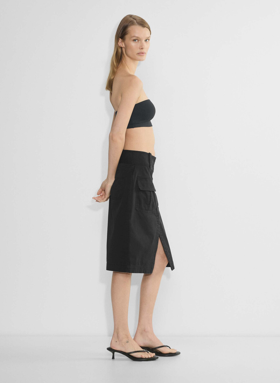 rambler skirt washed black
