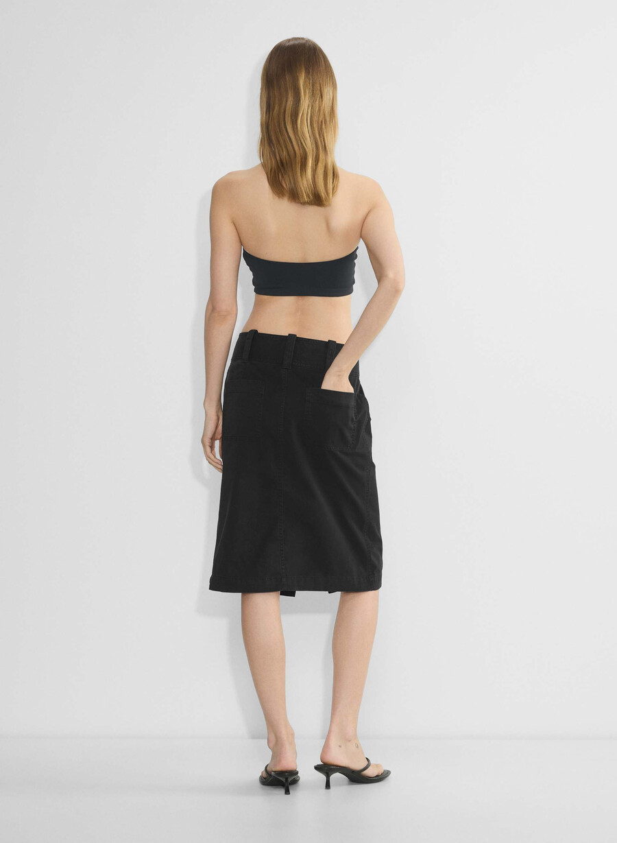 rambler skirt washed black