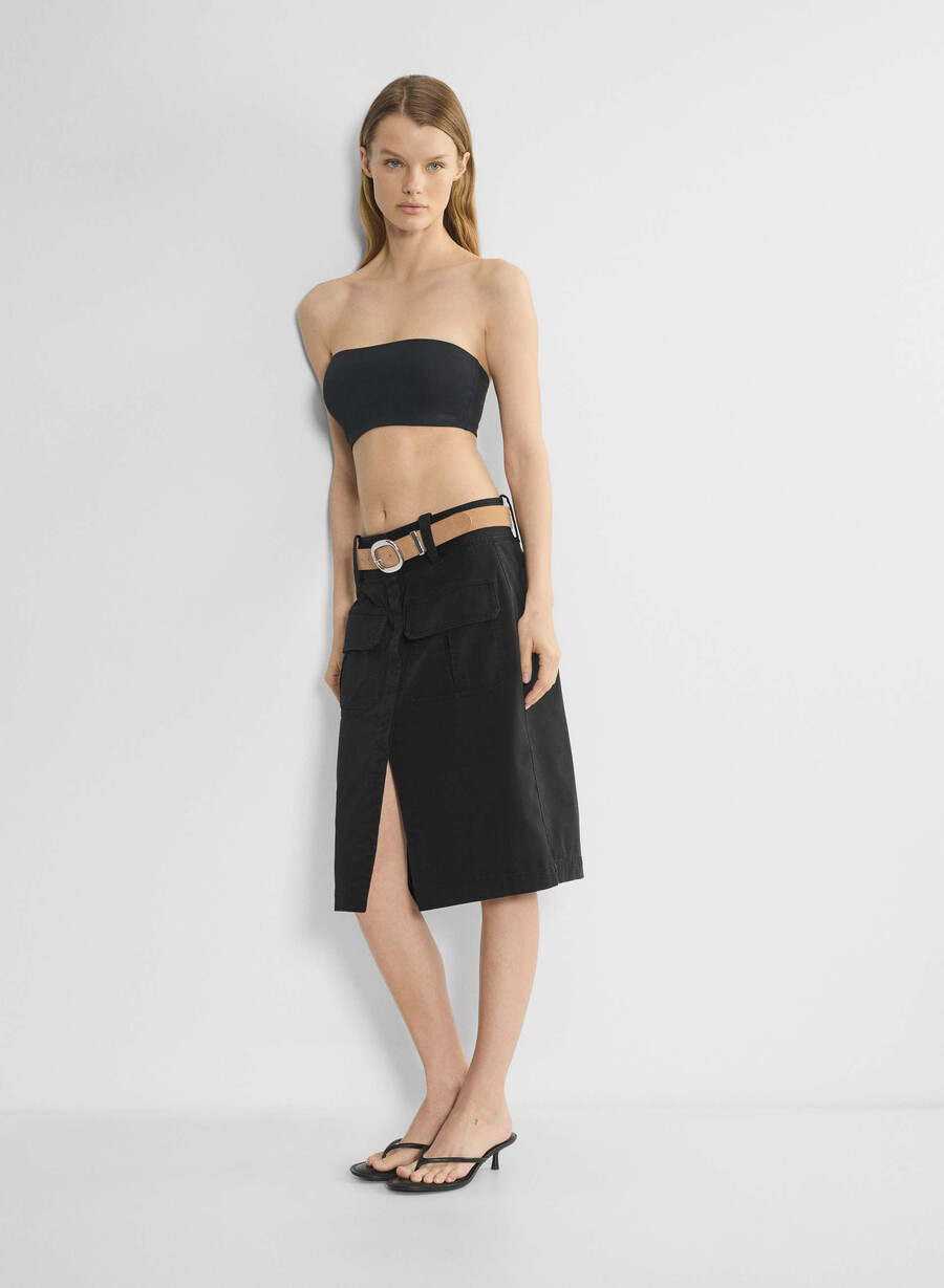rambler skirt washed black