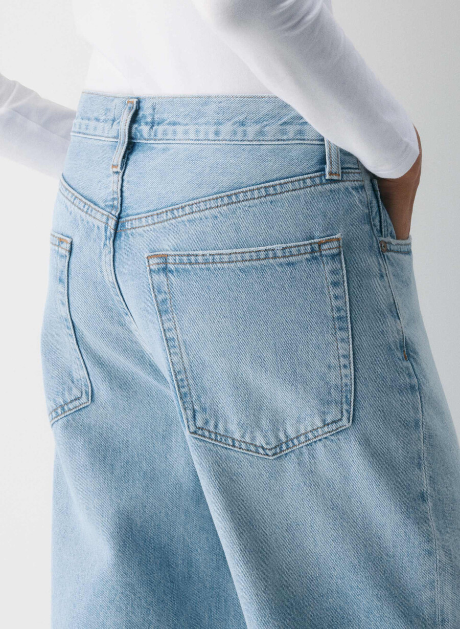 agolde v-waist baggy jean fairway