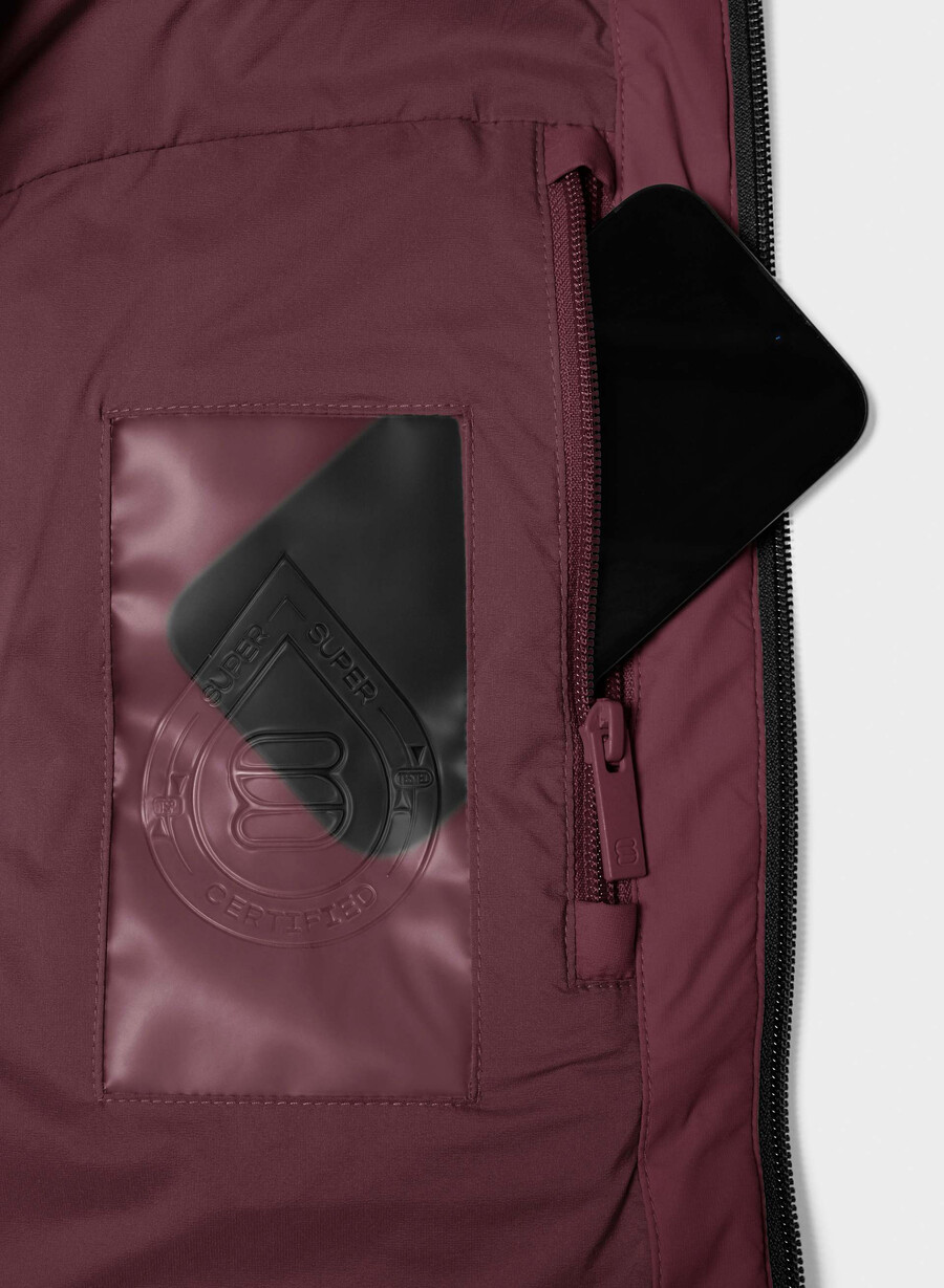 the super puff₂o mid - rainstop coal grey