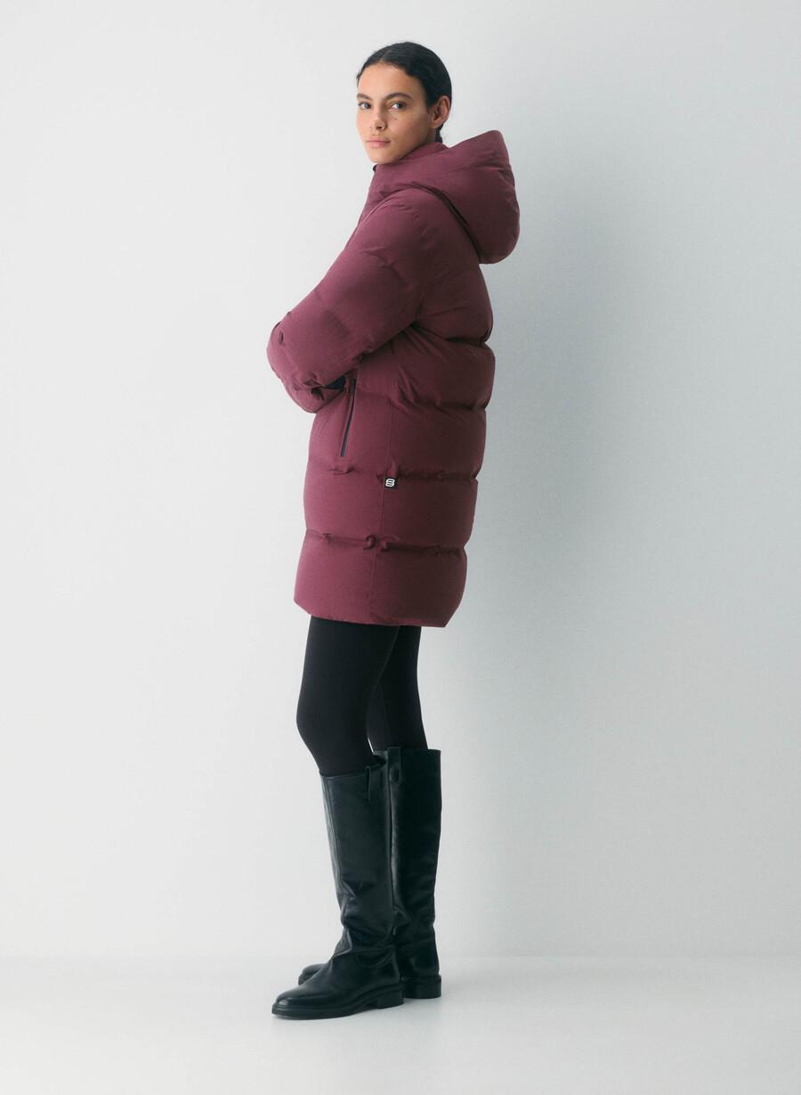 the super puff₂o mid - rainstop coal grey