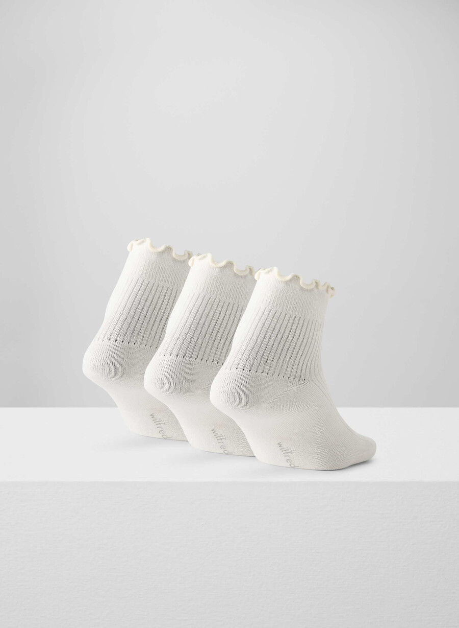 sugarplum ankle sock 3-pack light birch