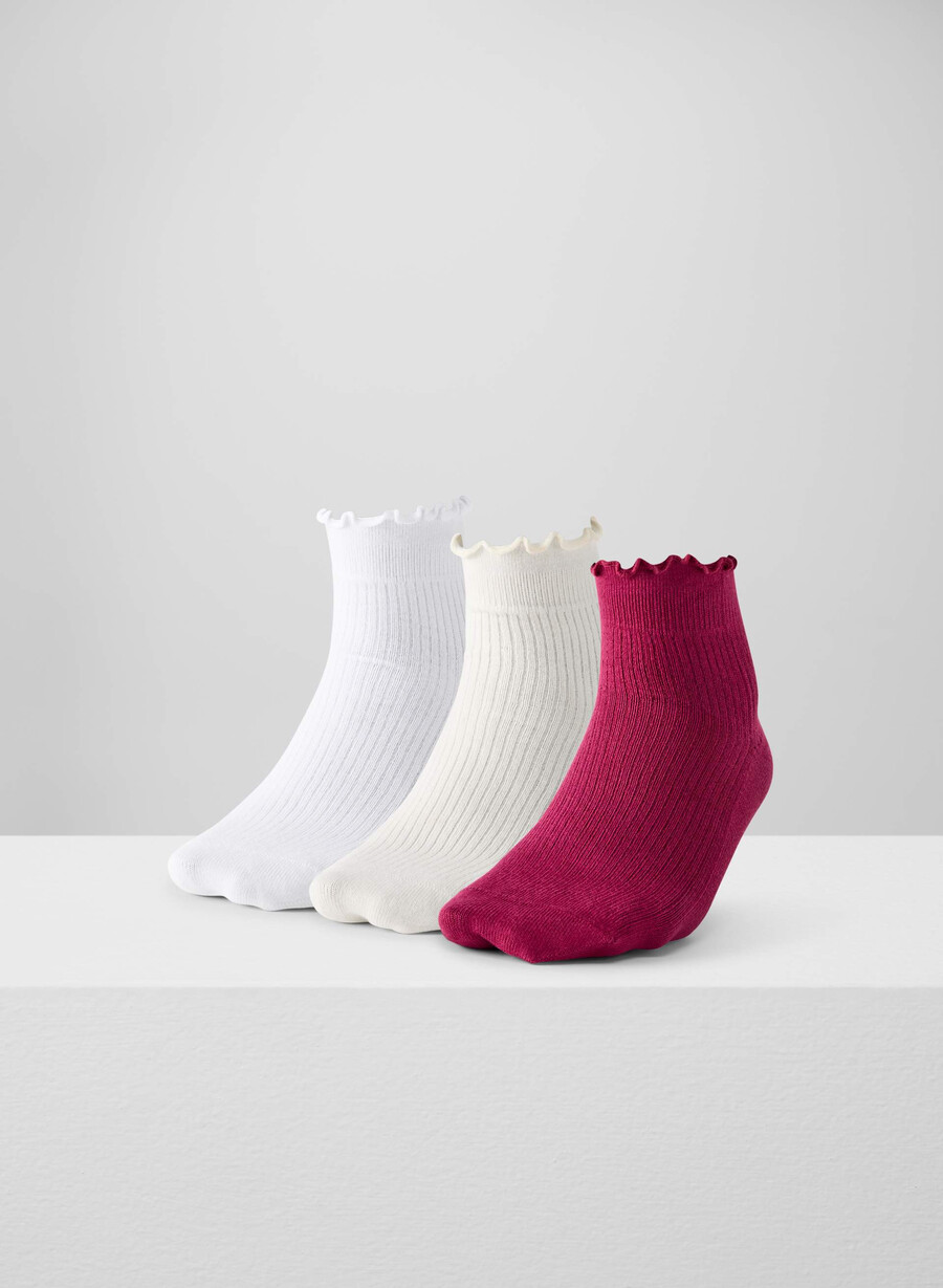 sugarplum ankle sock 3-pack wtlt birchjcy rose