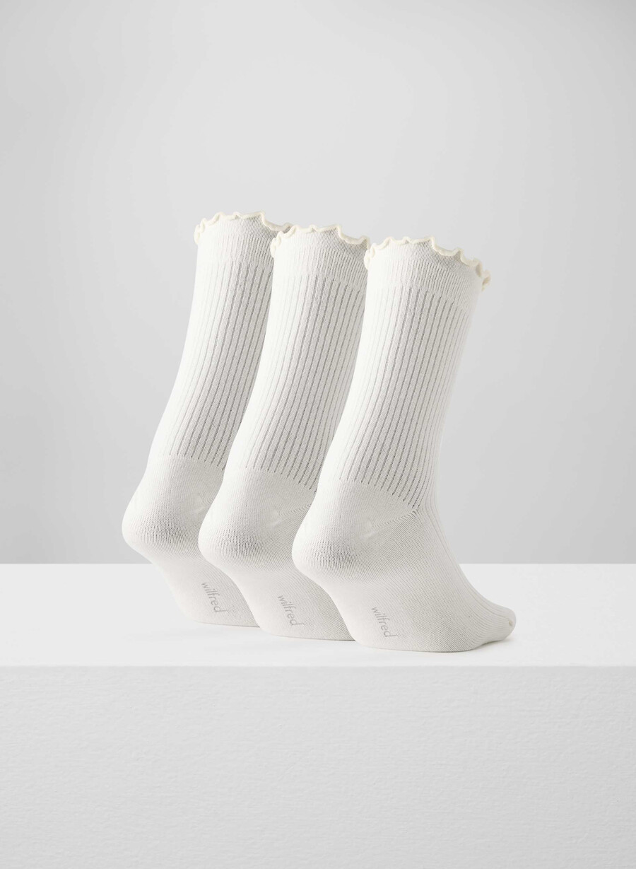 sugarplum crew sock 3-pack light birch