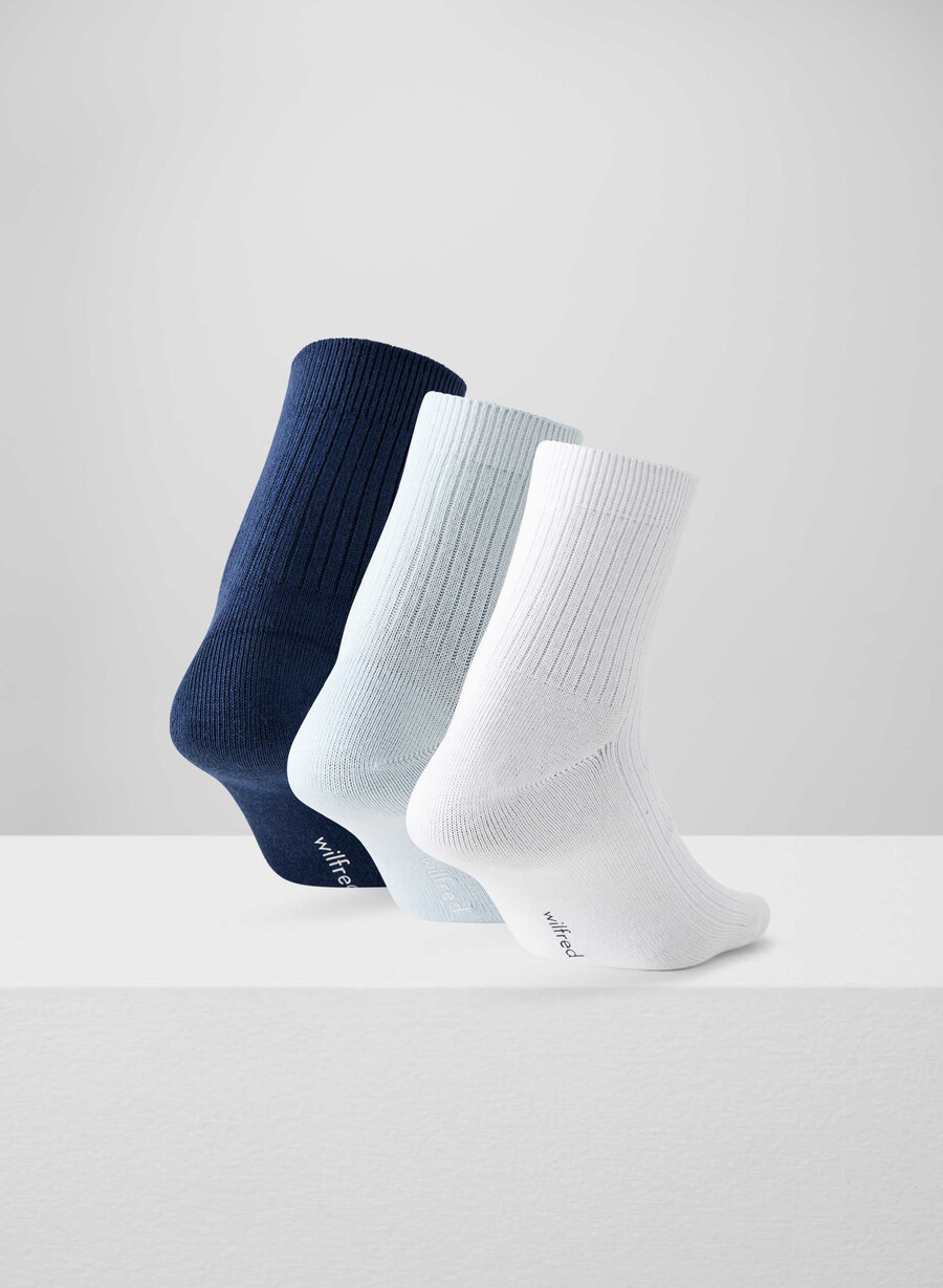 daily ankle sock 3-pack whtvll bl admrl