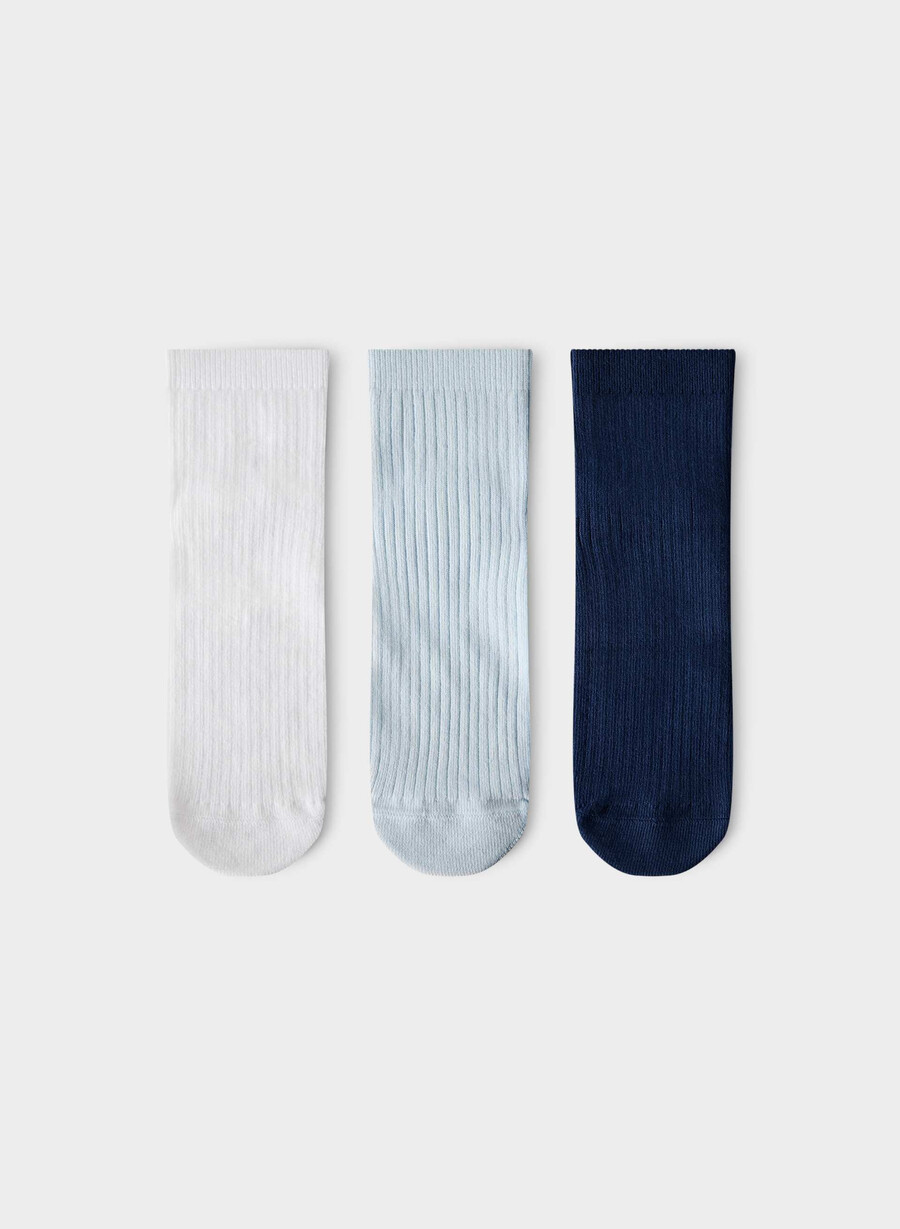 daily ankle sock 3-pack whtvll bl admrl