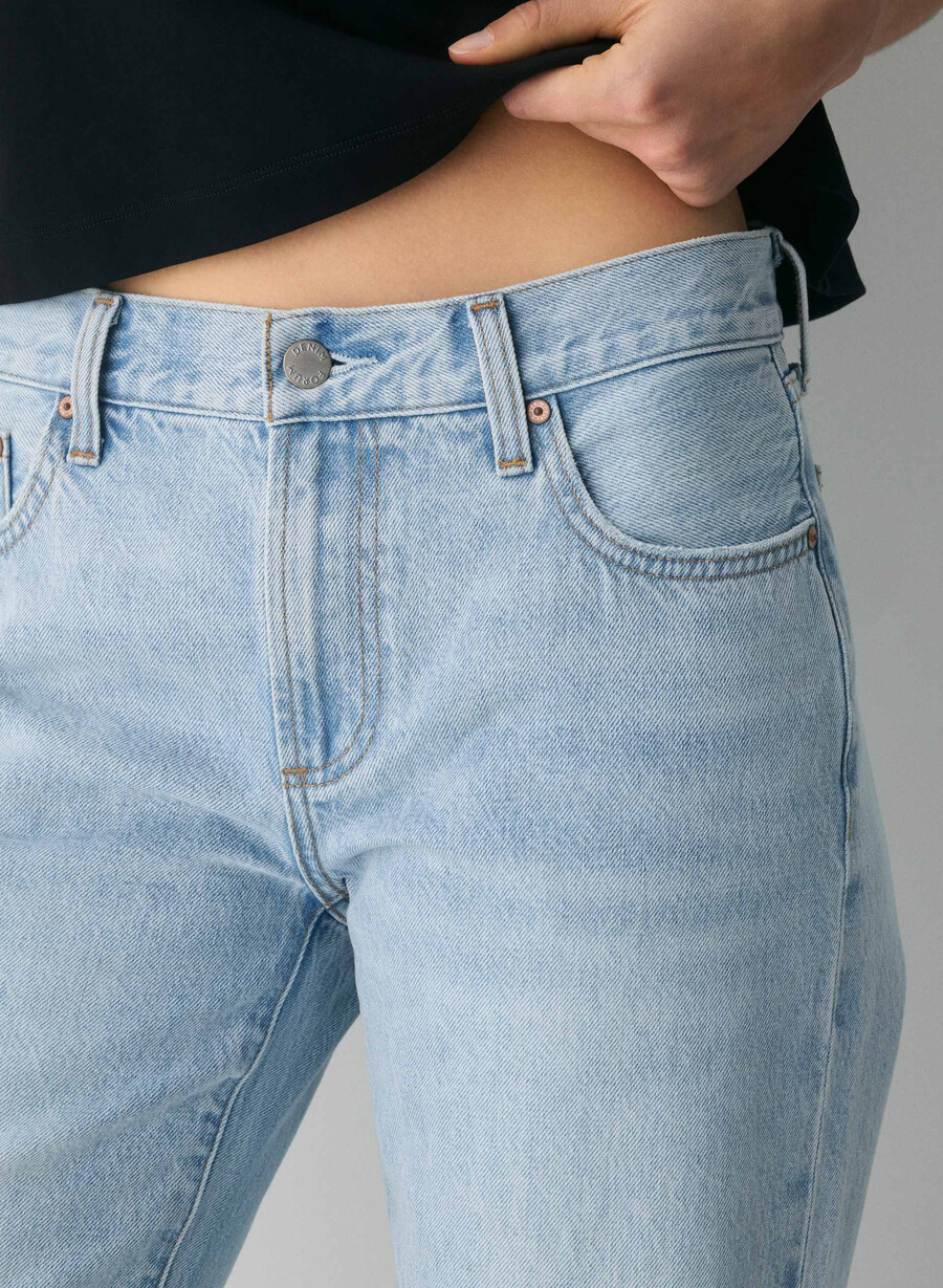 denim forum the farrah lo-rise wide jean 15 yrs brl thr bleu