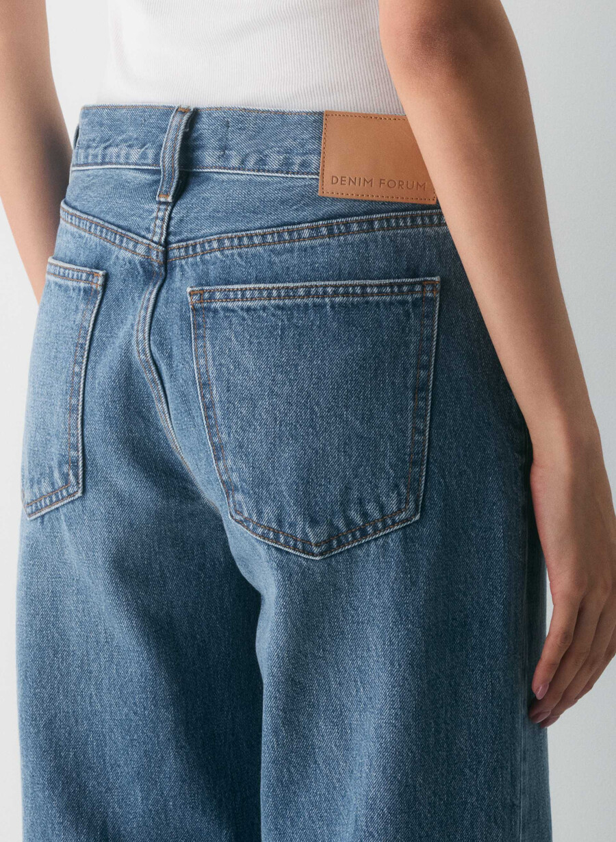 denim forum the farrah lo-rise wide jean 5 yrs kiss n tell bl