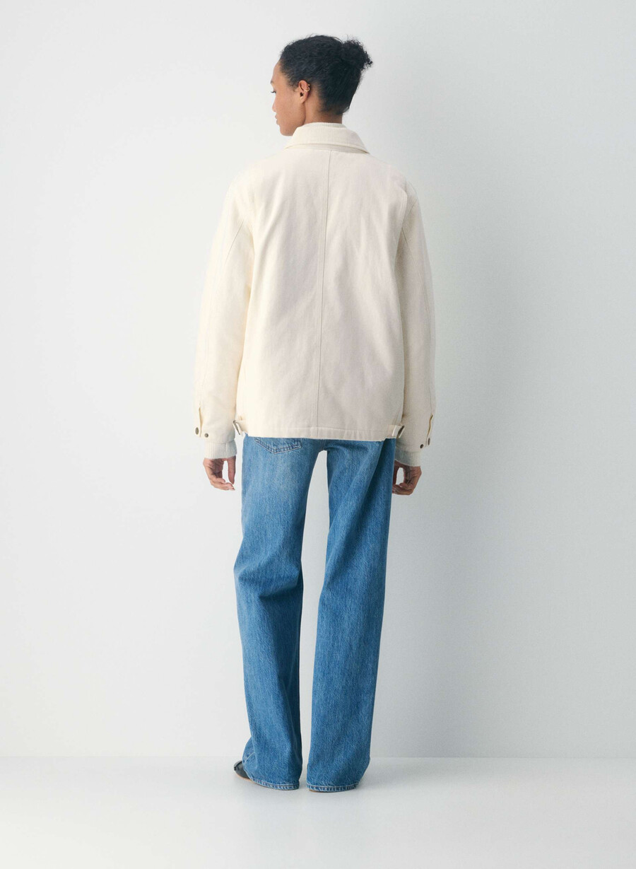 barnett chore jacket vintg light birch