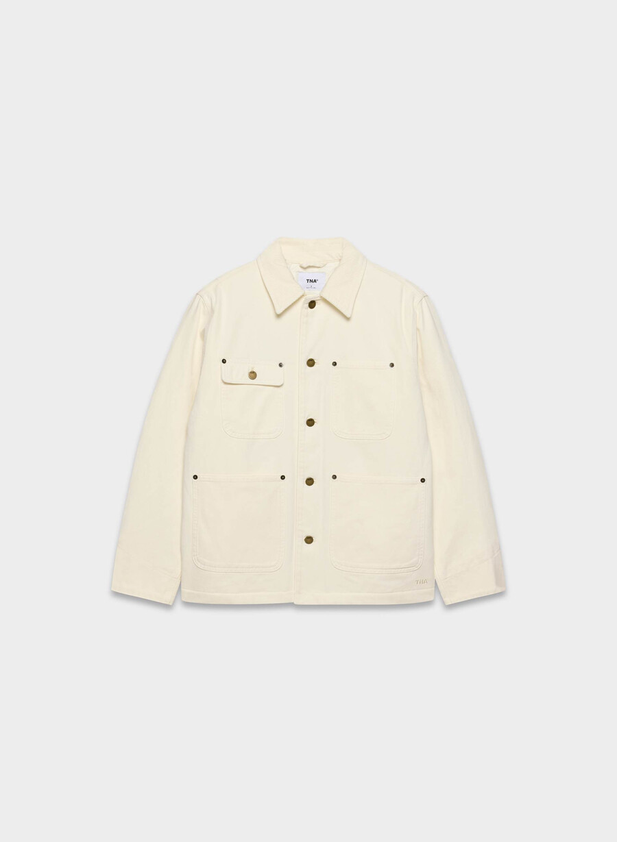 barnett chore jacket vintg light birch