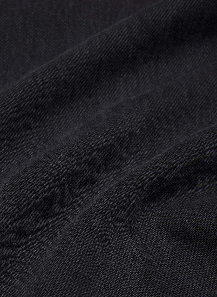 denim forum the farrah curve-fit hi-rise wide jean black eyeliner