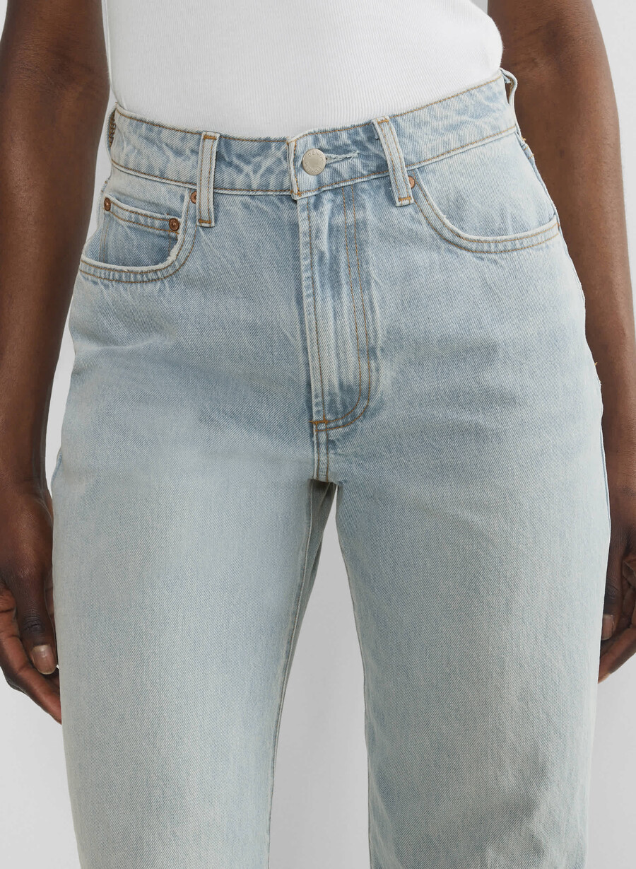 denim forum the farrah curve-fit hi-rise wide jean 15 yrs brl thr bleu