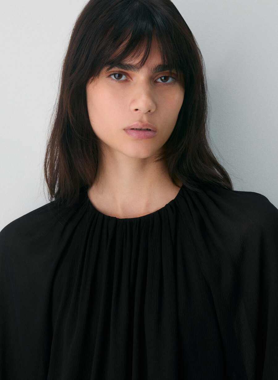 monet blouse black