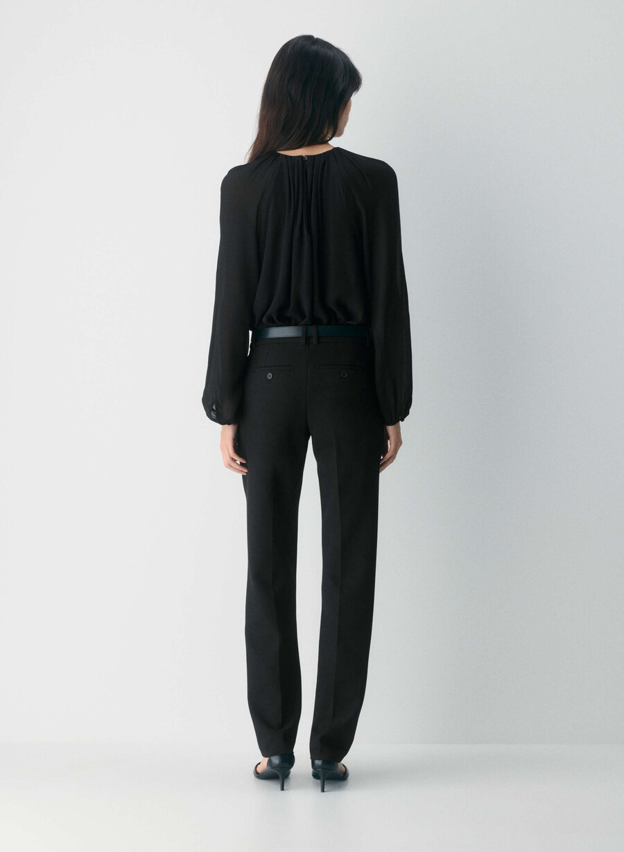 monet blouse black